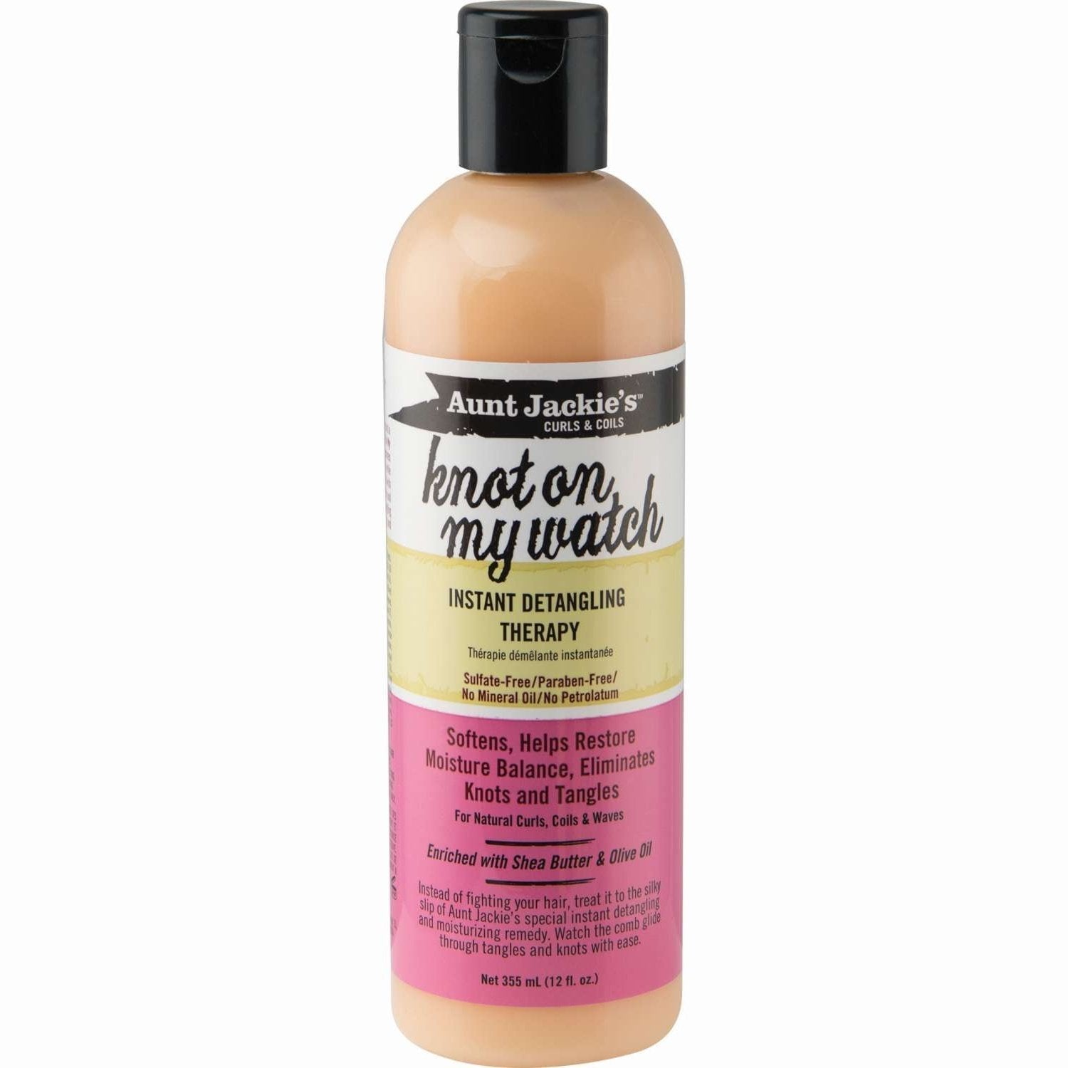 Aunt Jackies Knot On My Watch Detangler 12 Oz Aunt Jackie's Knot On My Watch Detangler 12 oz for curls and coils