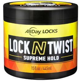AllDay Locks Lock N Twist Gel 15 oz for loc retwists and protective styles