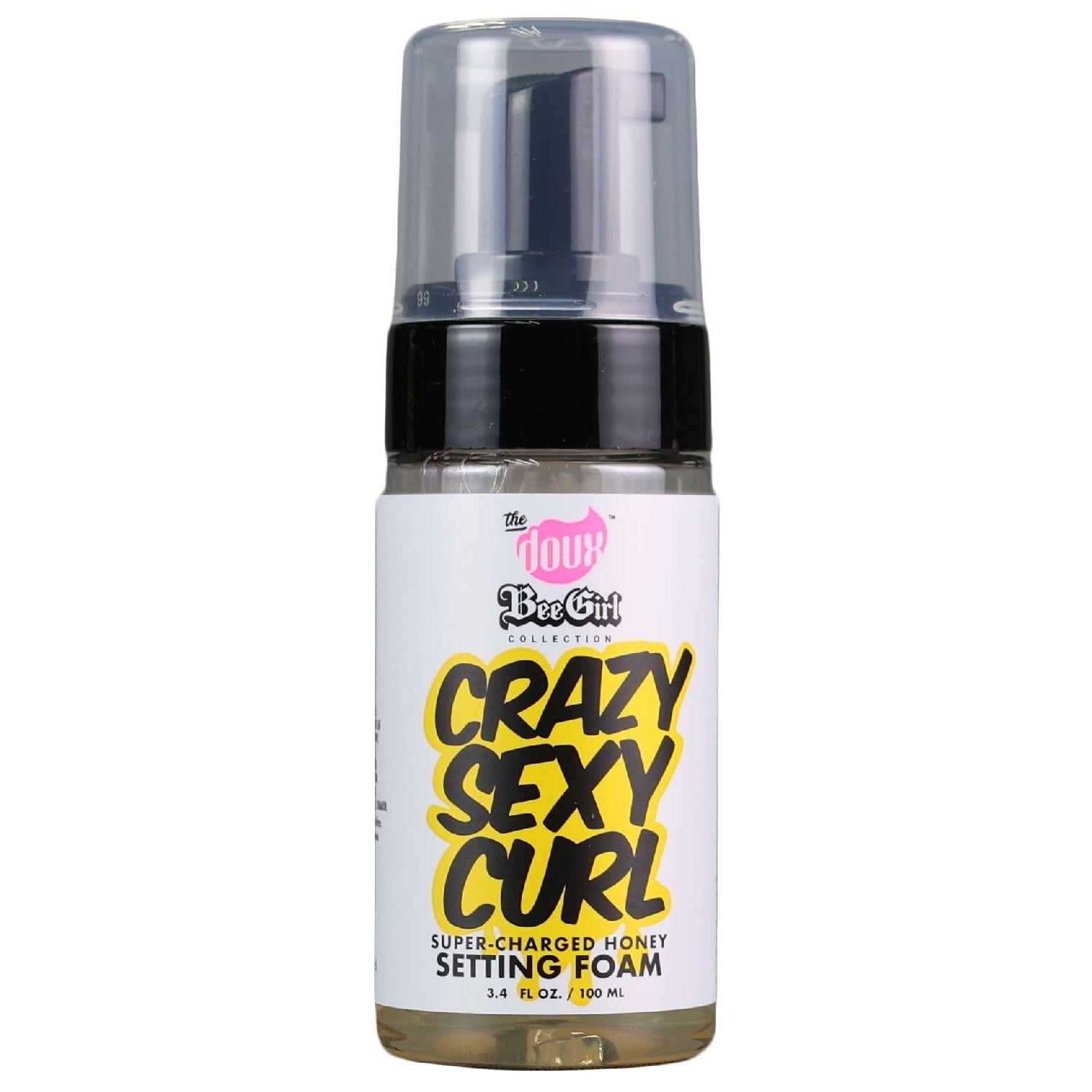 The Doux Beegirl Crazysexycurl Honey Foam The Doux Bee Girl CrazySexyCurl Honey Setting Foam 7 oz for curl definition