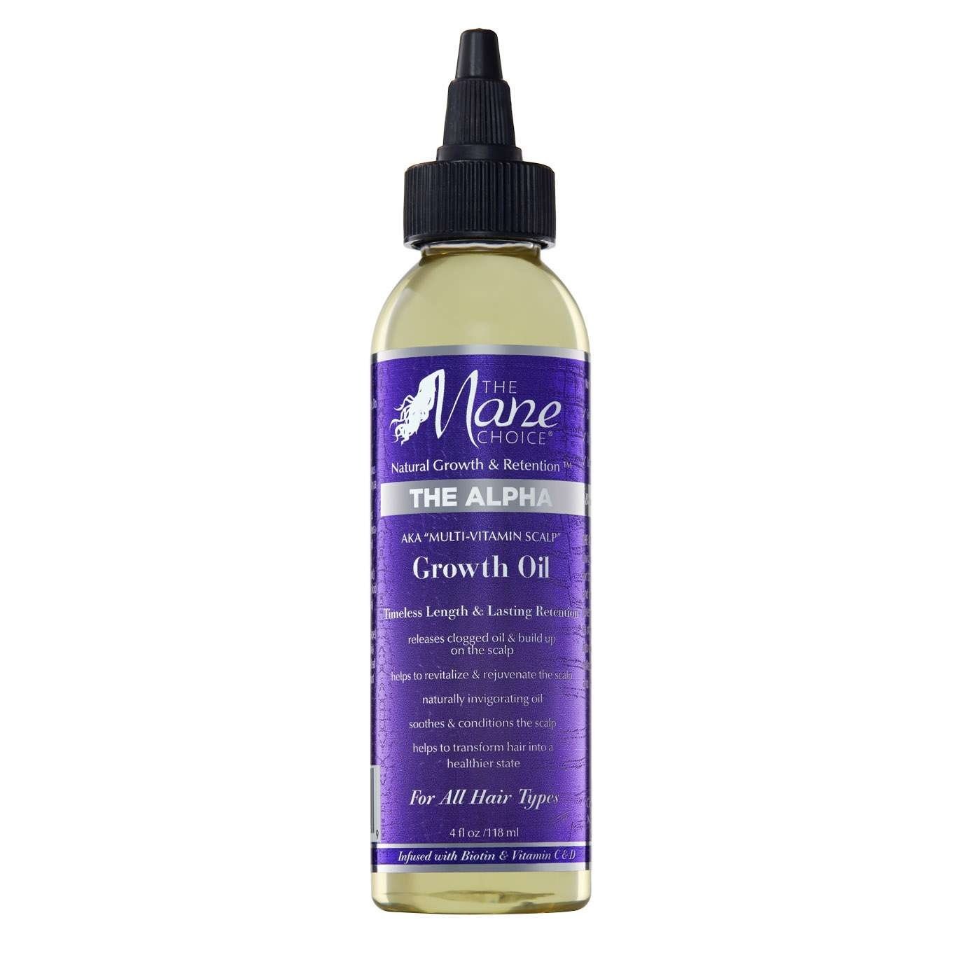 The Mane Choice The Alpha Healthy Retention Scalp Oil The Mane Choice Alpha Multi-Vitamin Scalp Growth Oil 4 oz for textured hair