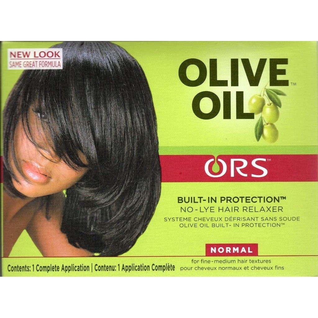 Ors Olive Oil No-Lye Relaxer Normal ORS Olive Oil Full Application No-Lye Relaxer Normal Strength kit