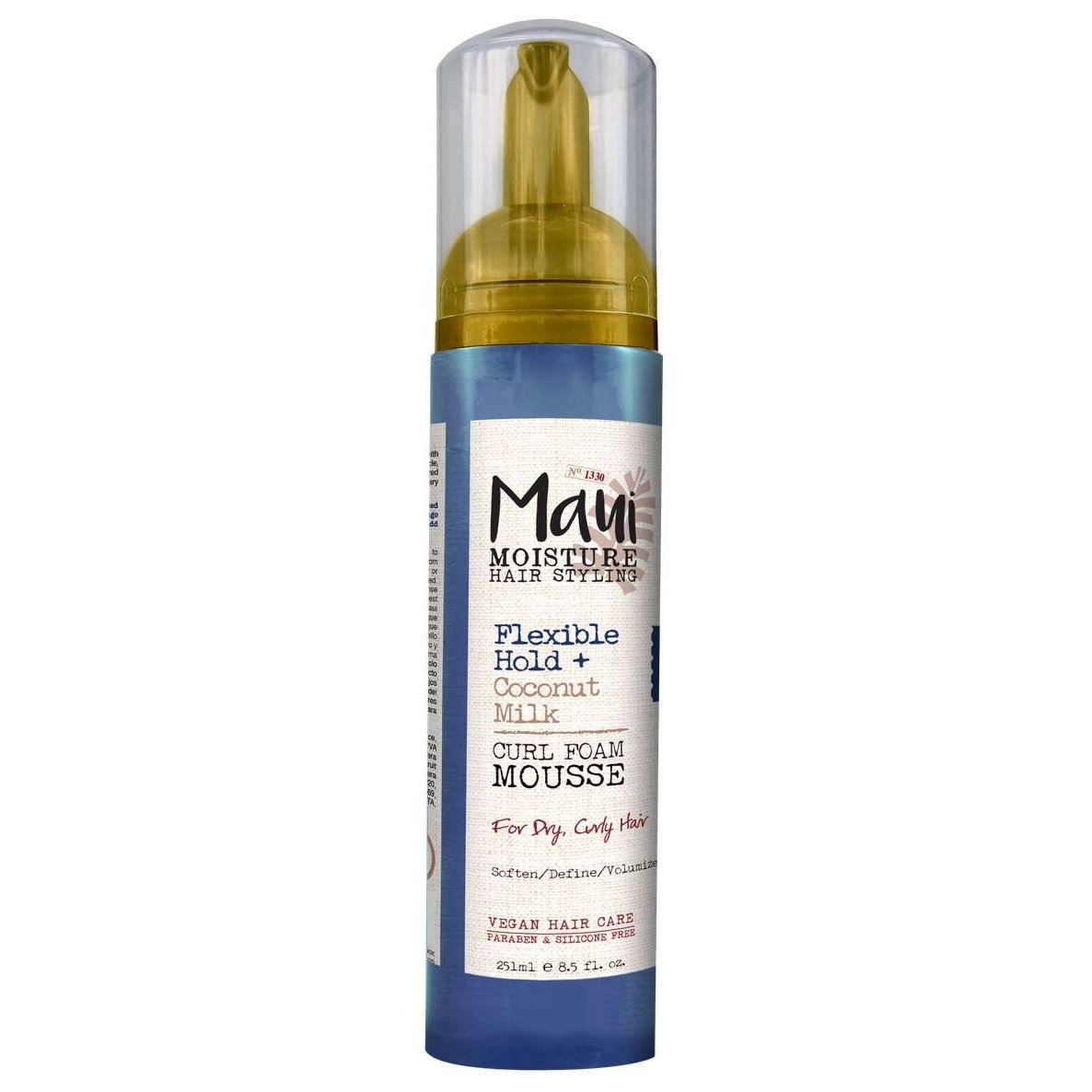 Maui Moisture Coconut Milk Curl Foam Mousse Maui Moisture Coconut Milk Curl Foam Mousse