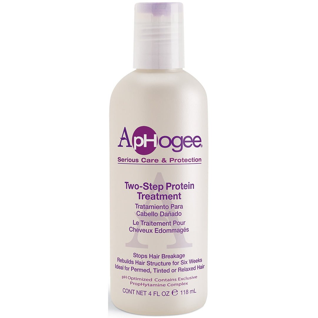 Aphogee Two Step Protein Treatment 4 oz. ApHogee Two-Step Protein Treatment 4 oz for damaged and overprocessed hair