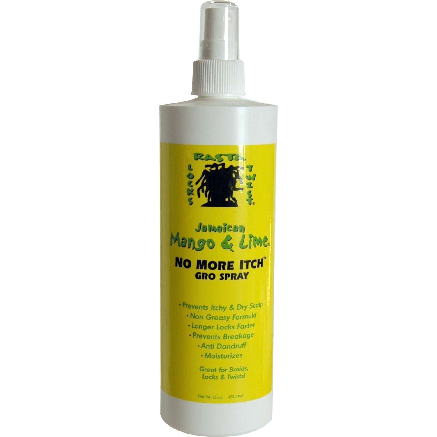 Jamaican Mango & Lime No More Itch Jamaican Mango and Lime No More Itch Gro Spray for locs braids and twists