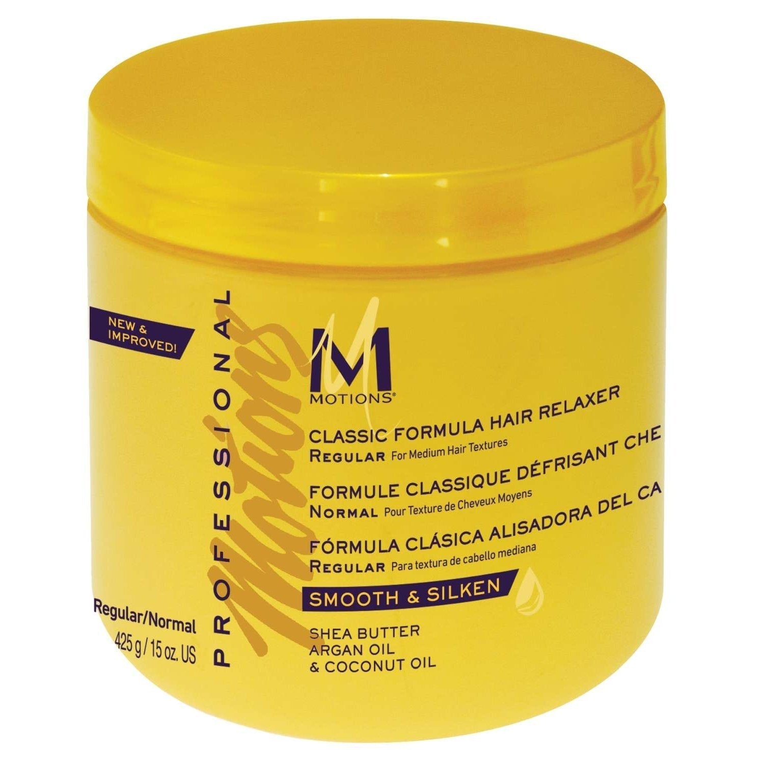 Motions No Base Relaxer Regular Motions Classic Formula No-Base Relaxer Regular 15 oz professional relaxer