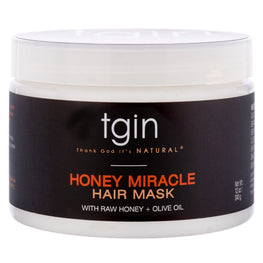 tgin Honey Miracle Hair Mask 12 oz deep conditioner for dry curls and coils