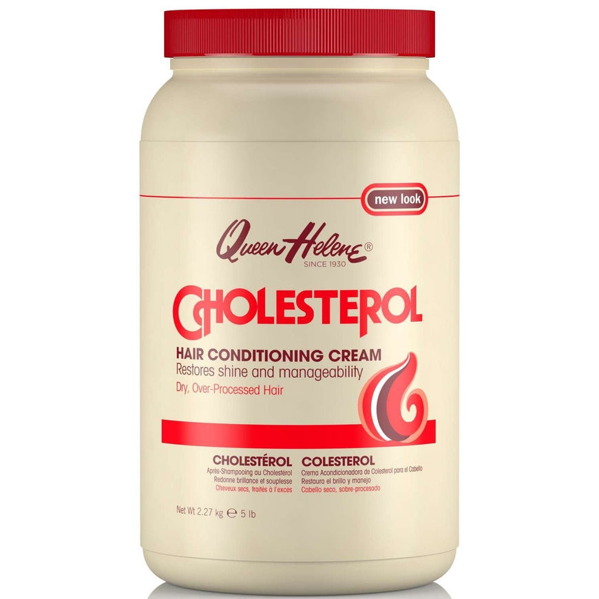 Queen Helene Cholesterol Cream Conditioner 5 lb salon-size deep treatment